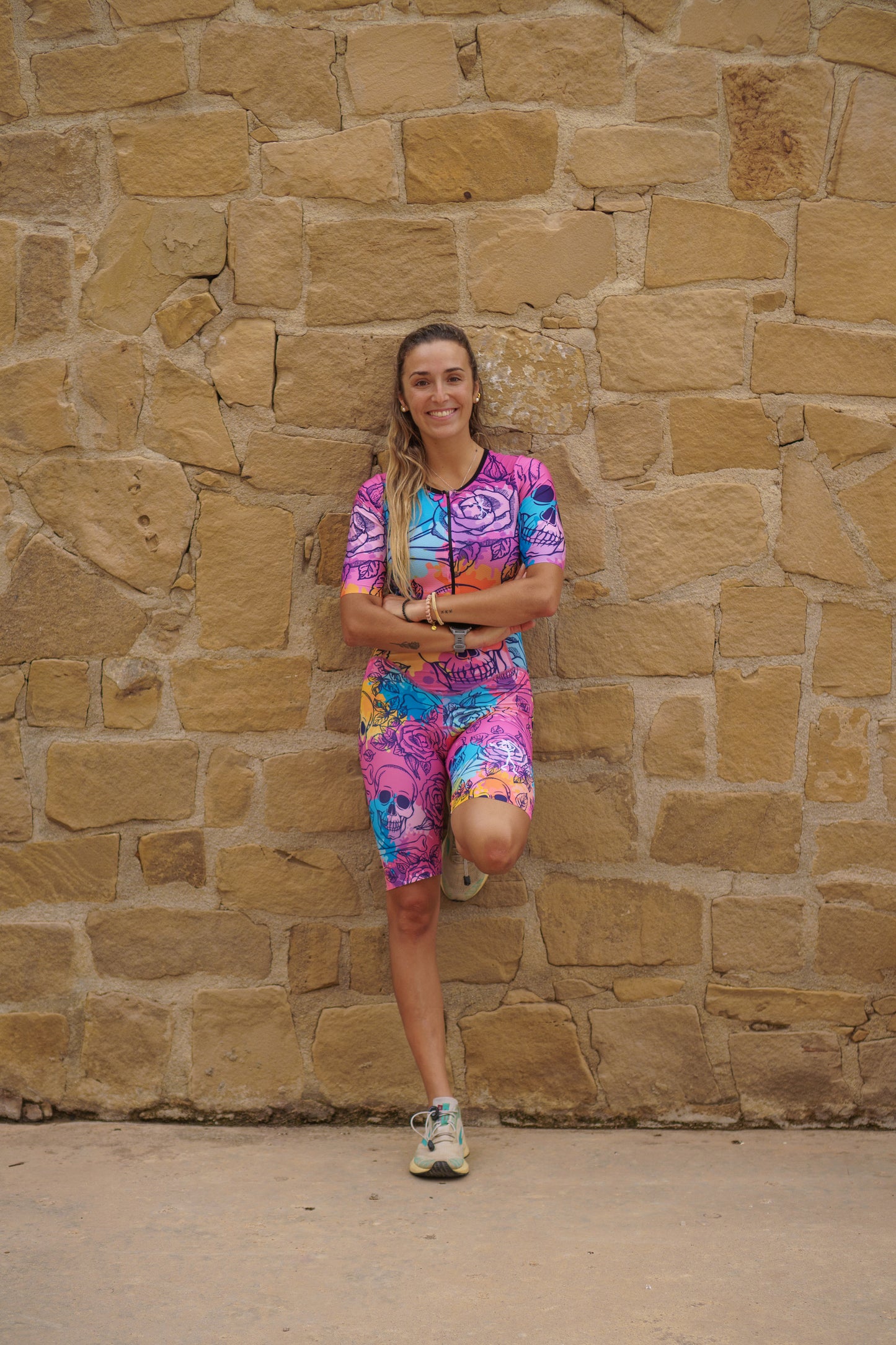 Women's Trisuit- Skulls n' Roses