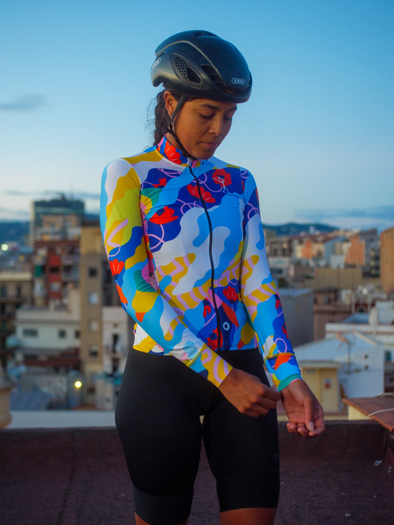 Women's Aero Long-Sleeve Jersey- Dynasty - Main Image