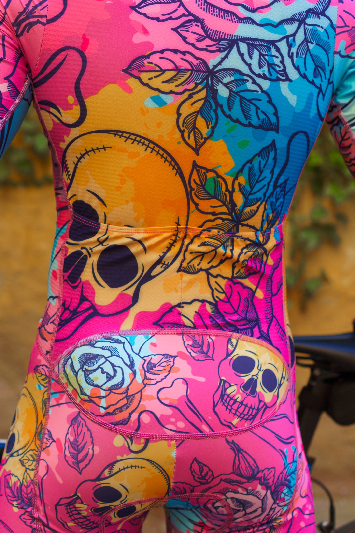 Men's Trisuit- Skulls n' Roses