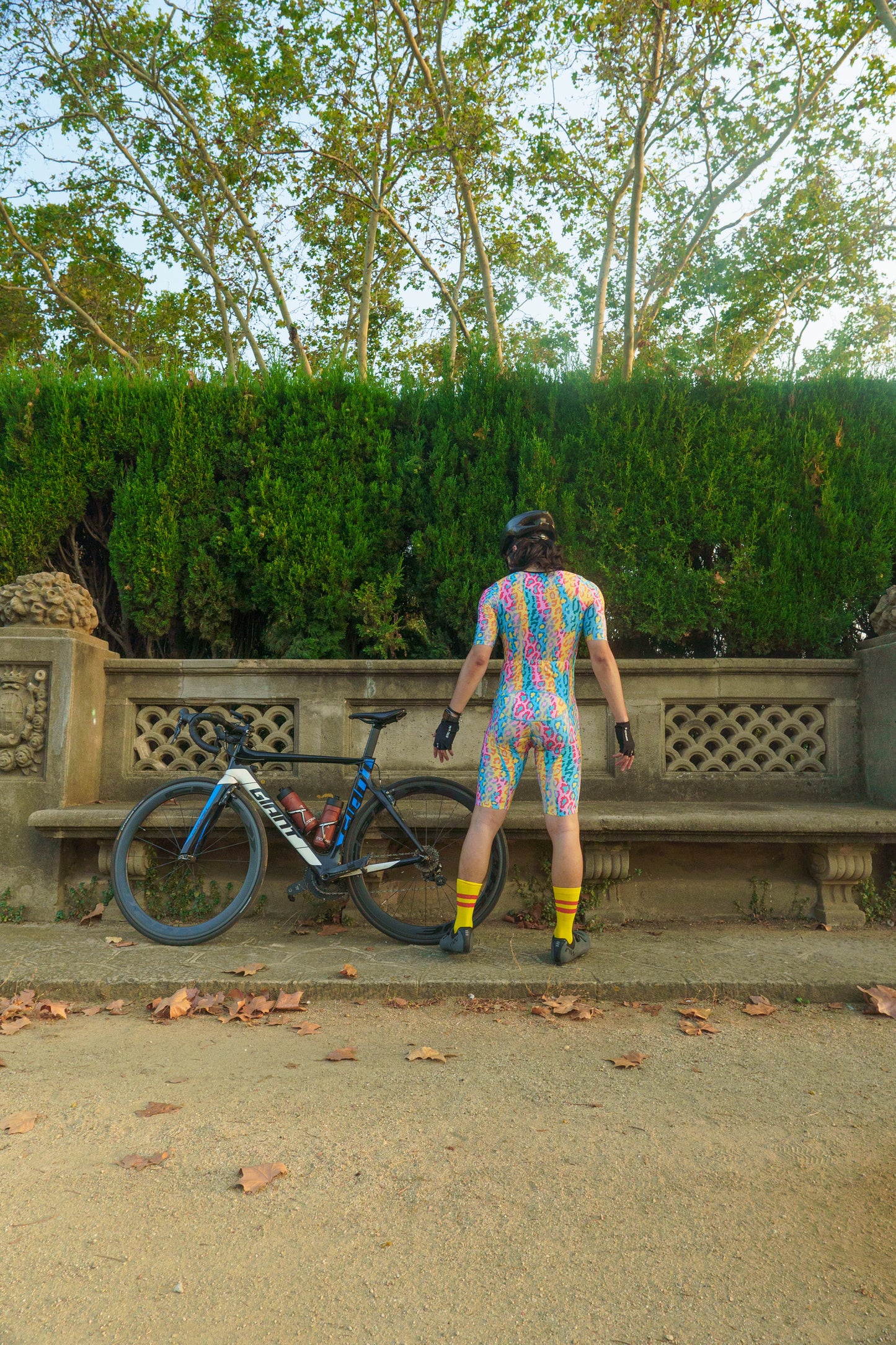 Men's Trisuit- Rainbow Leopard