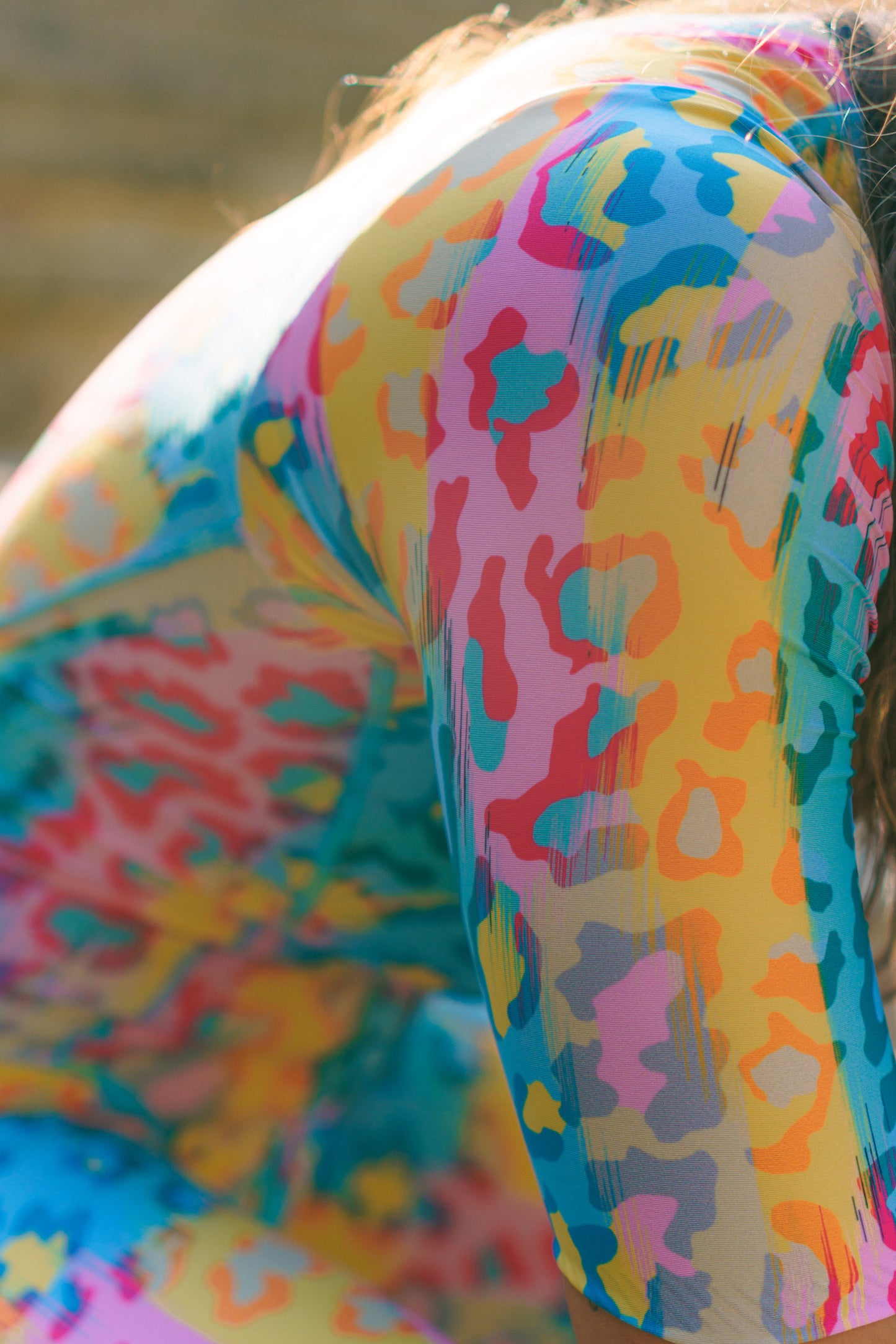 Women's Trisuit- Rainbow Leopard