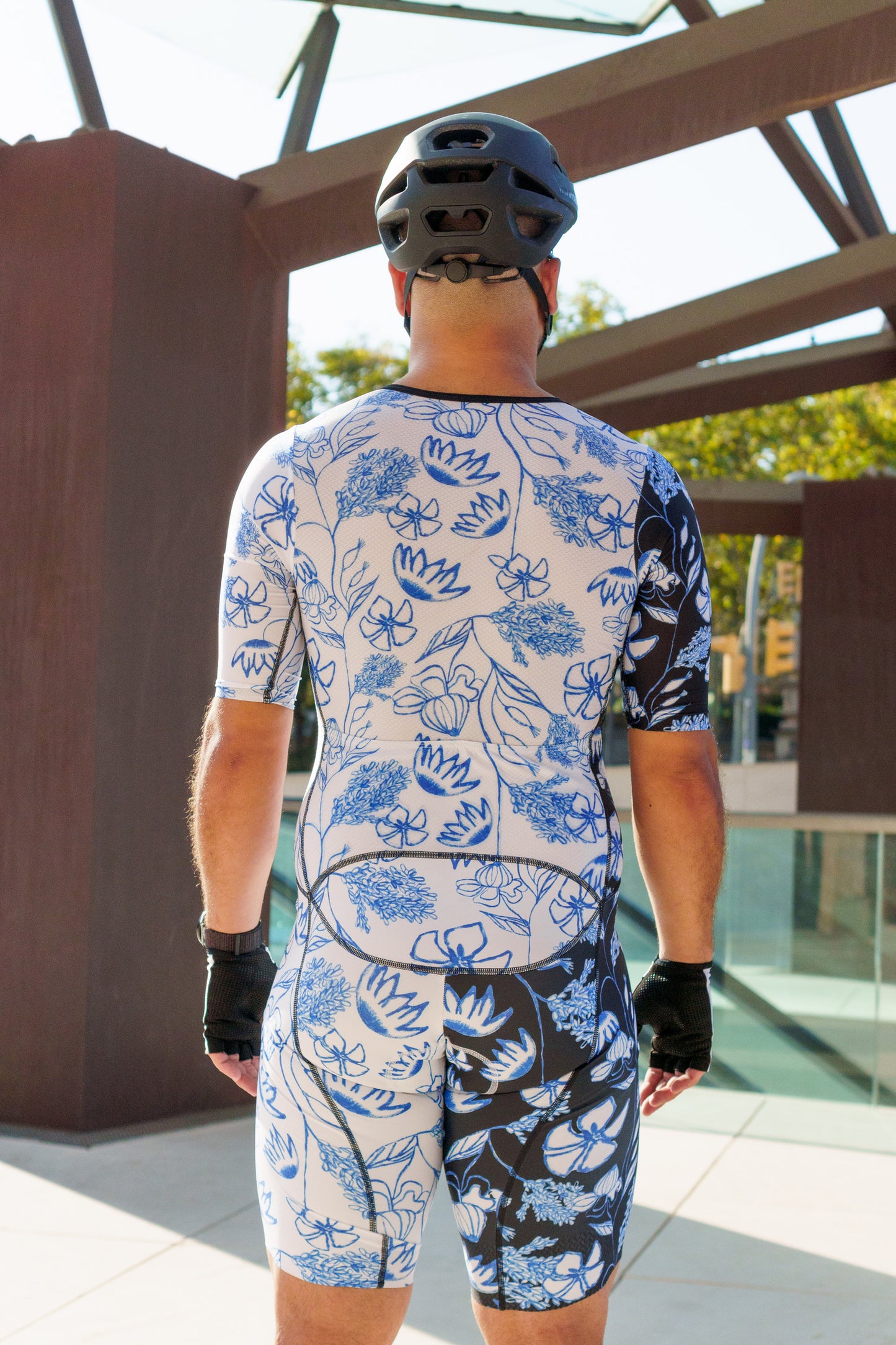 Men's Trisuit- Midnight Garden