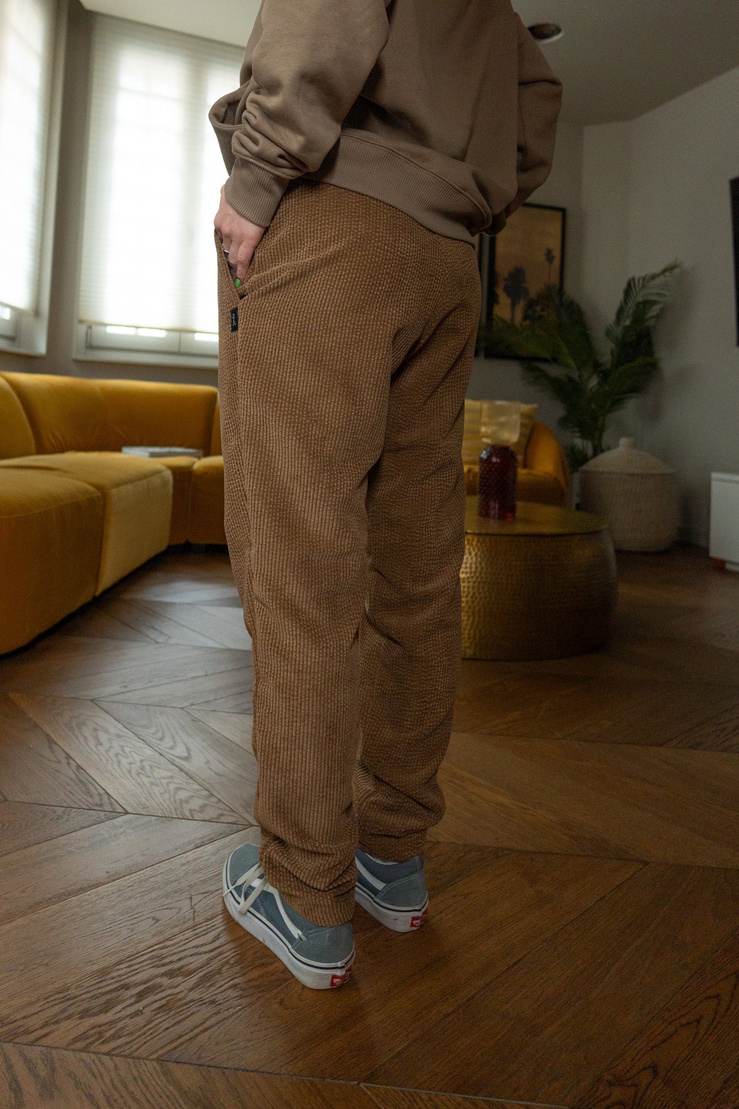 Women's Brown Corduroy Pants