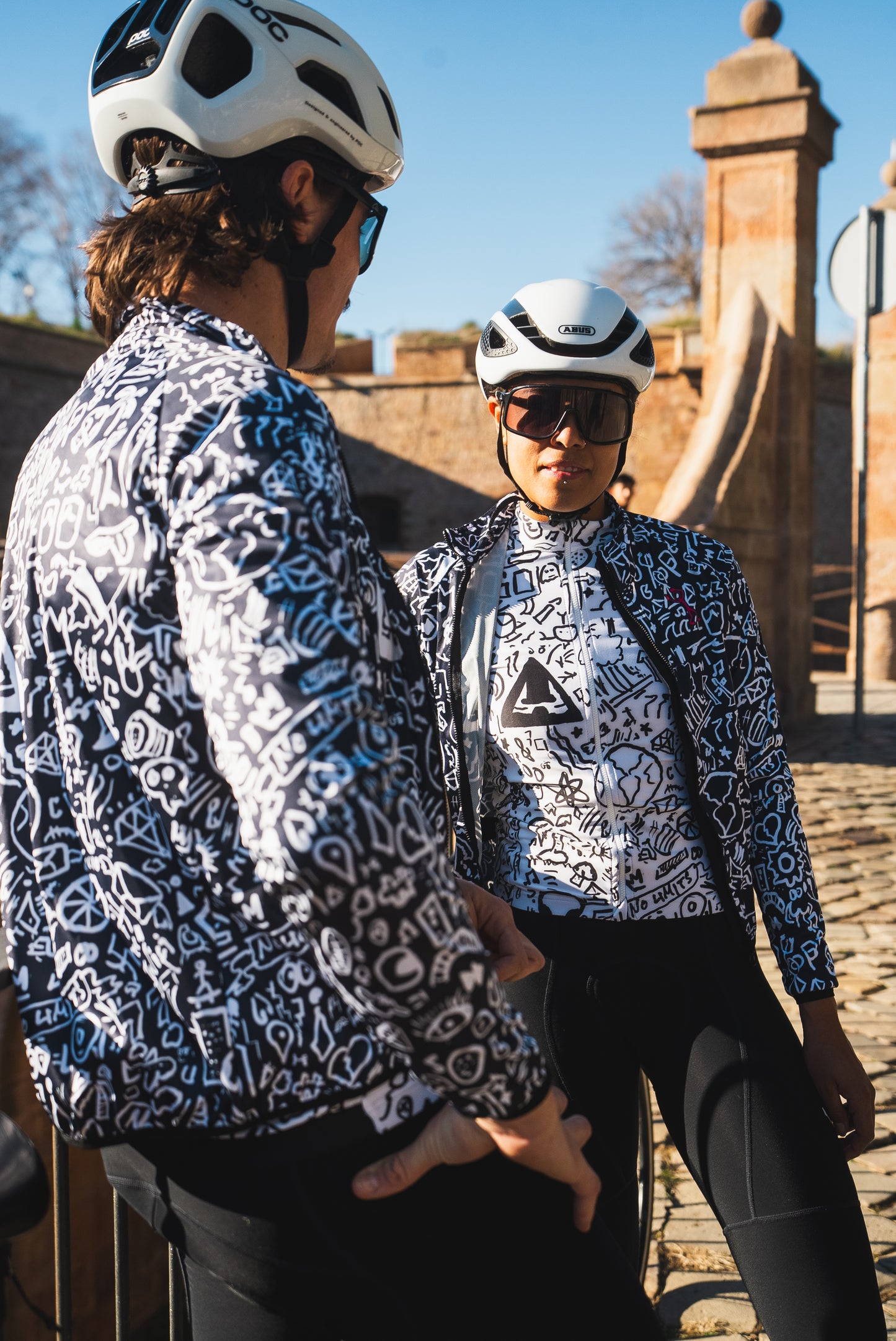 Women's Aero Long-Sleeve Jersey- Sketch