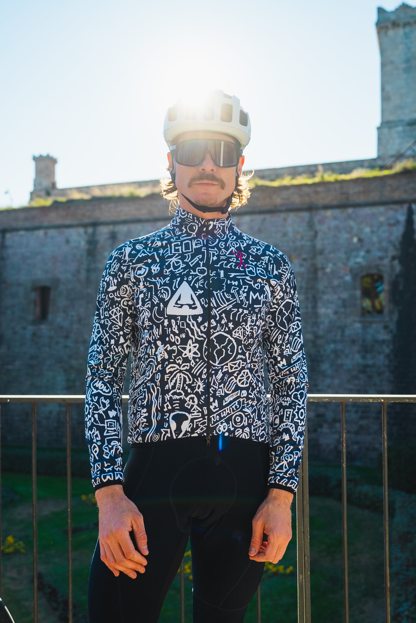 Men's Windbreaker Jacket- Sketch