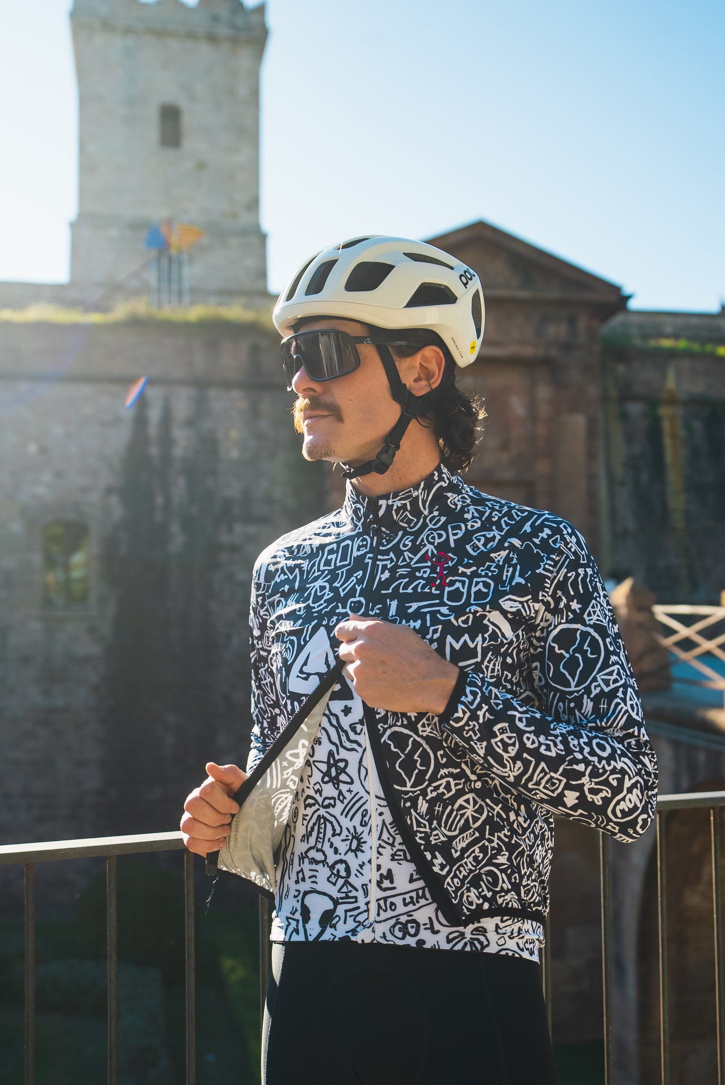 Men's Windbreaker Jacket- Sketch