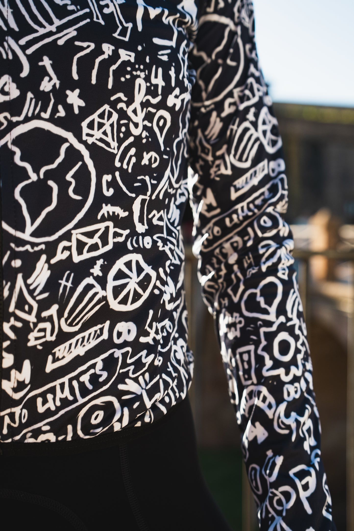 Women's Windbreaker Jacket- Sketch