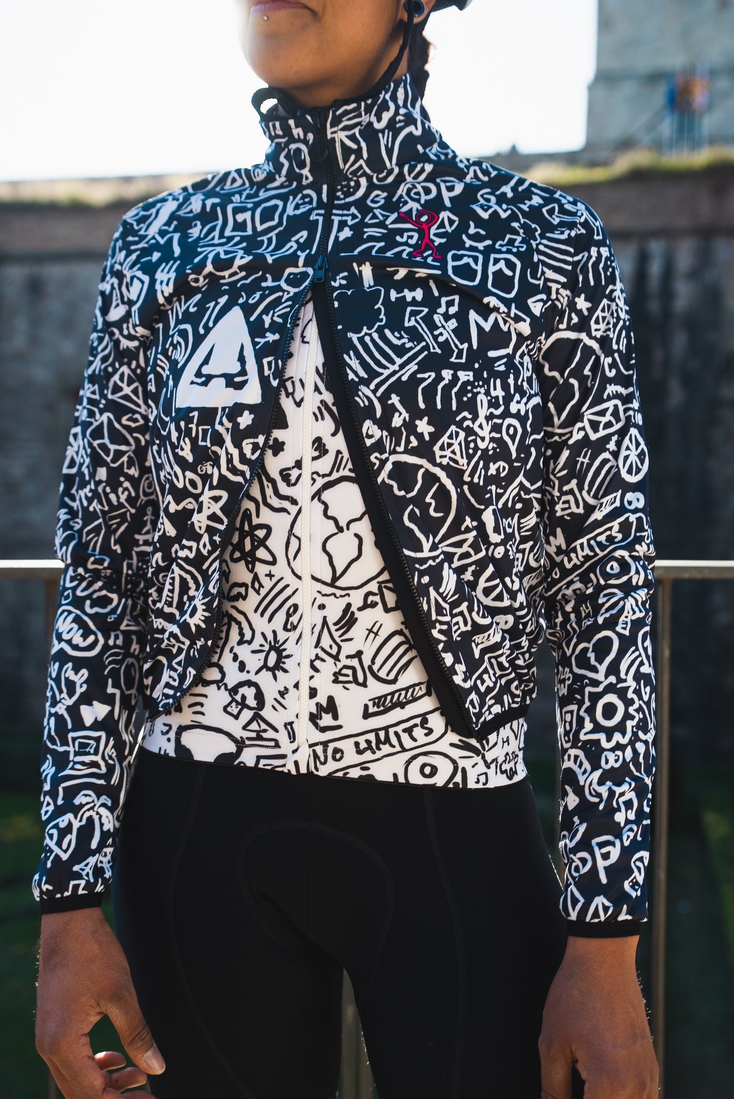 Women's Windbreaker Jacket- Sketch