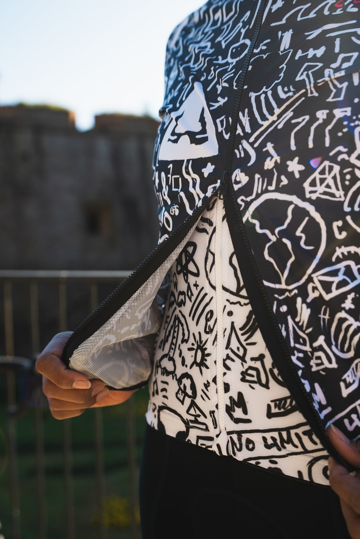 Women's Windbreaker Jacket- Sketch