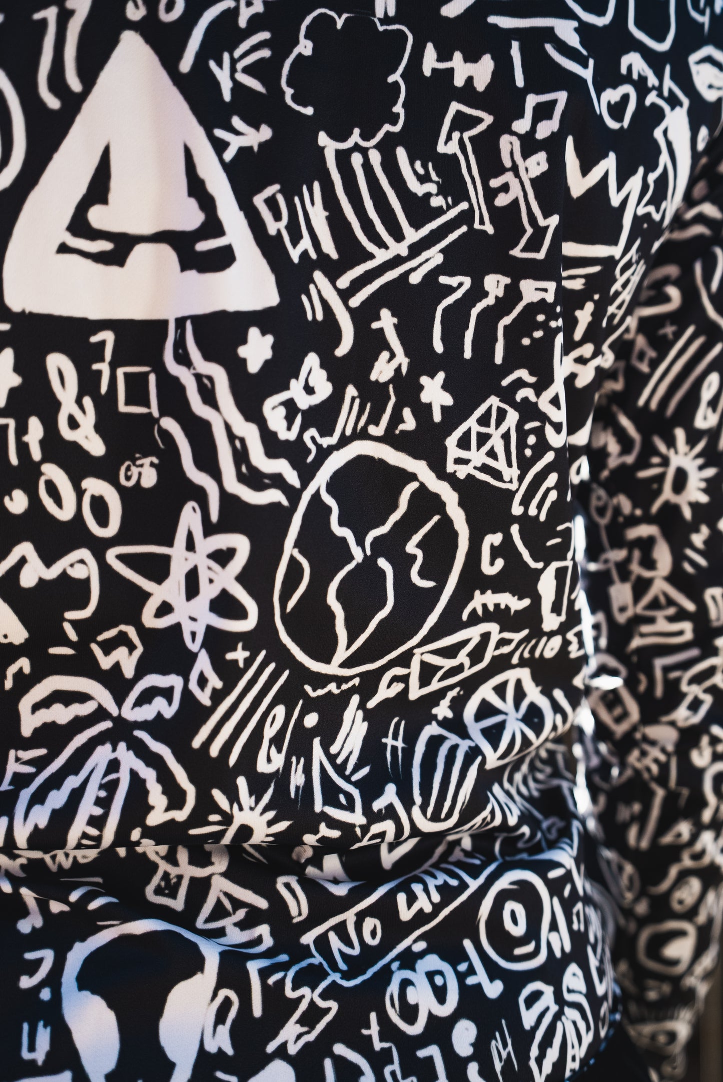 Women's Windbreaker Jacket- Sketch