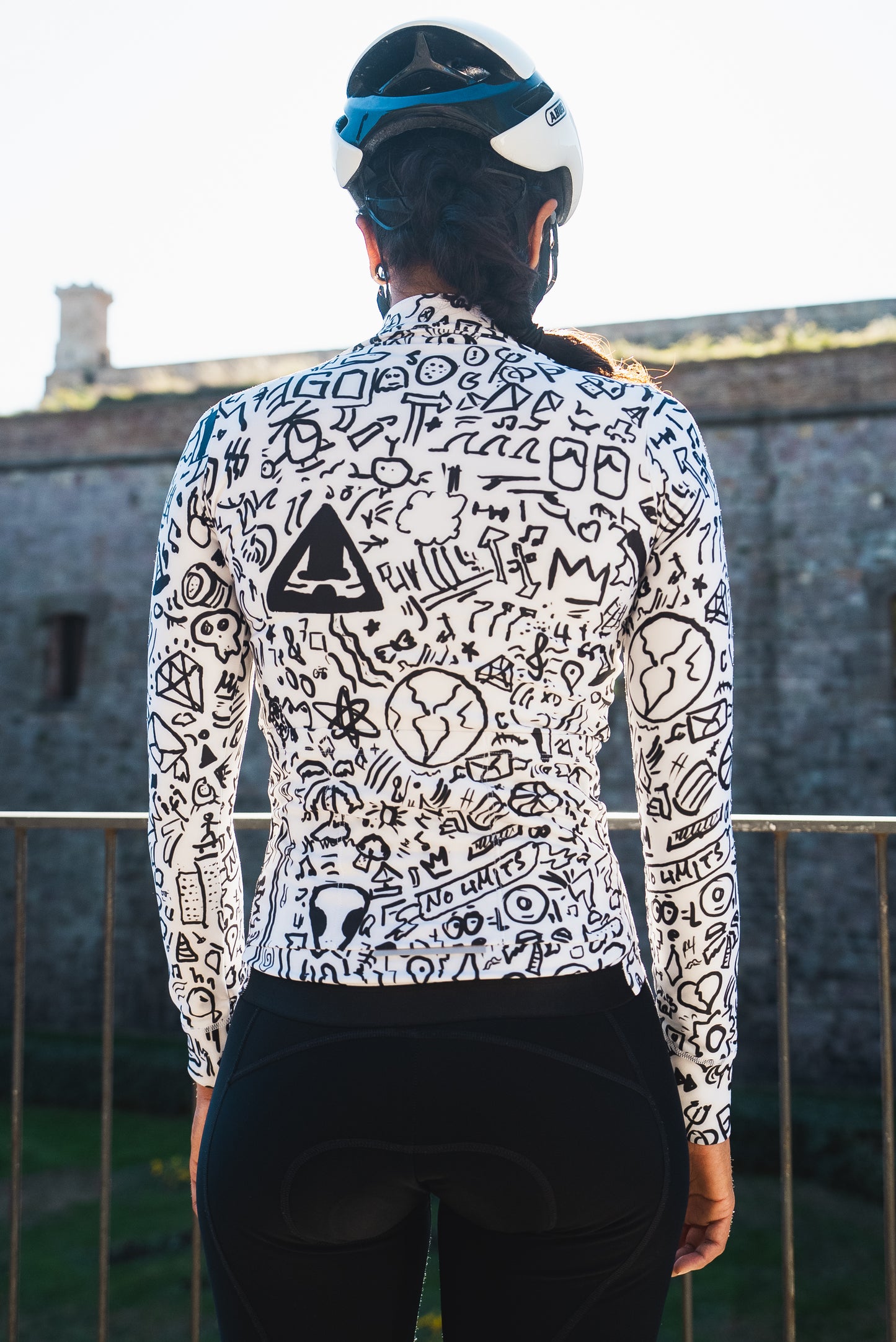 Women's Aero Long-Sleeve Jersey- Sketch