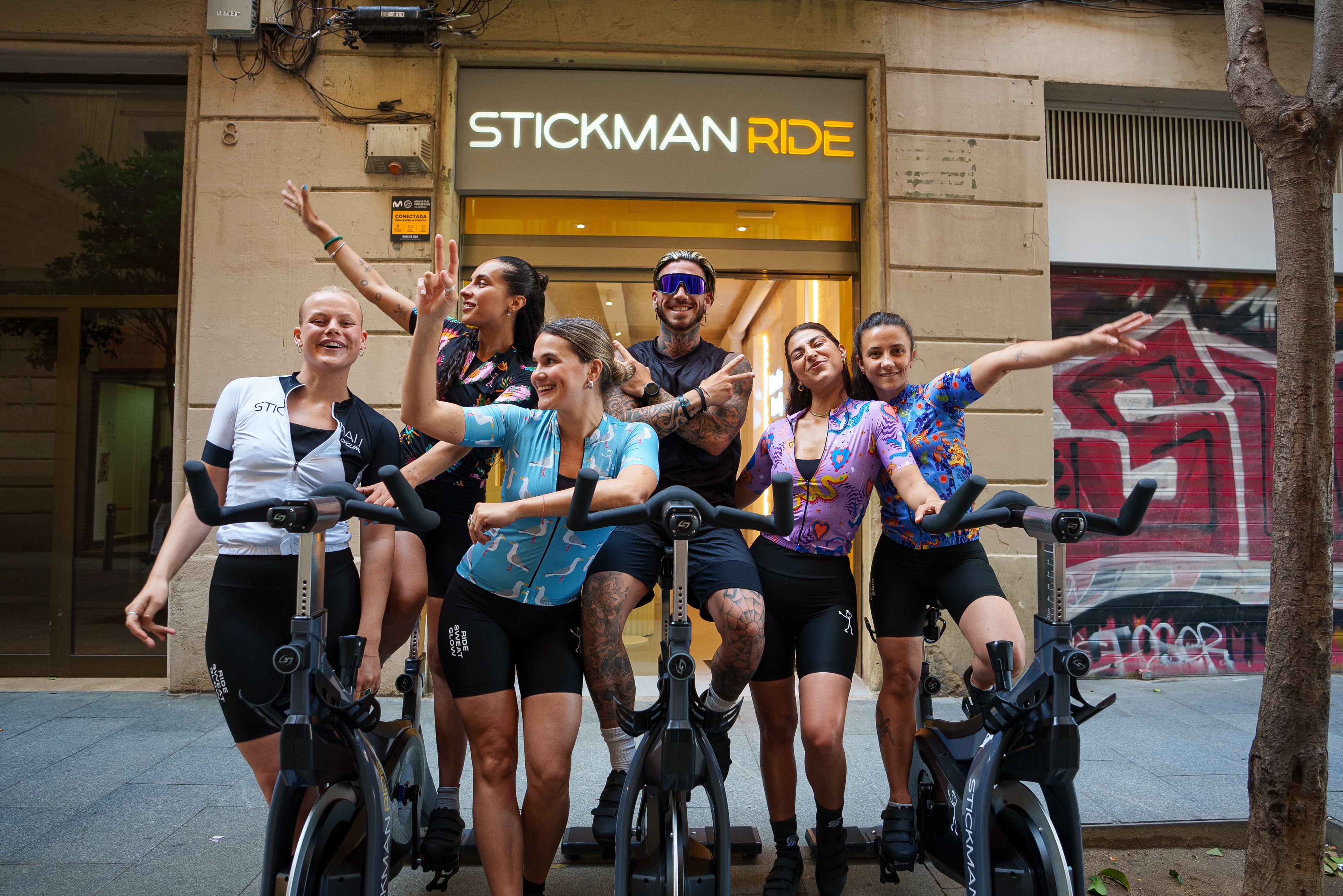 IRONMAN BARCELONA Mサイズ サイクルジャージ Stickman Cycling CC プレミアム & バルセロナ製のユニークな