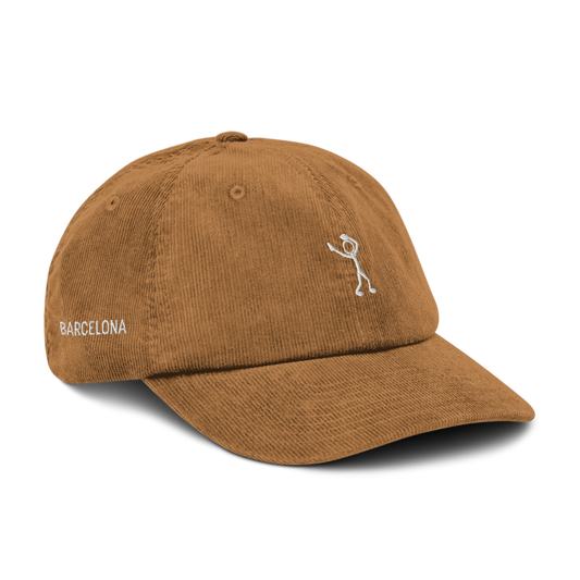Brown Corduroy Hat