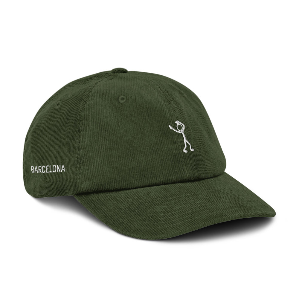Green Corduroy Hat